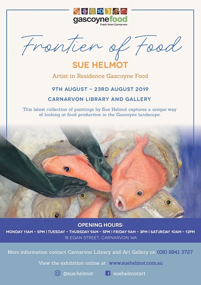 Sue Helmot Australian artist exhibition Frontier of Food Western Australia