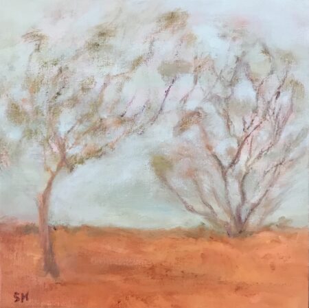 Bush Whispers oil painting on canvas of the Australian Bush